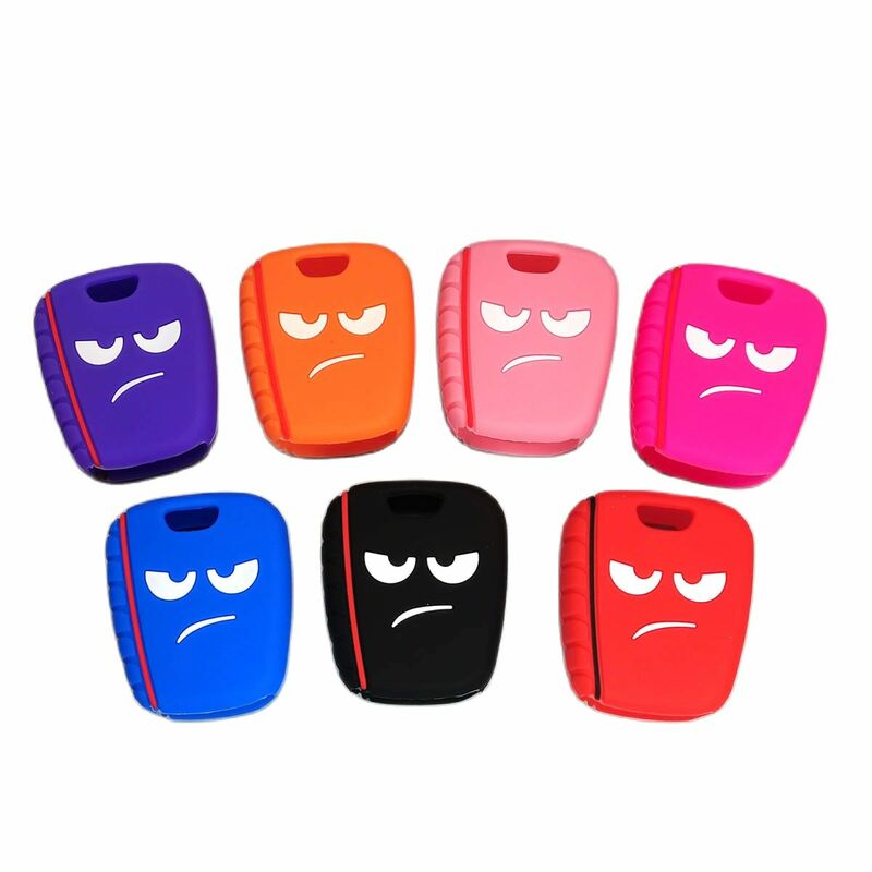 silicone car key cover case for peugeot 107 206 307 207 407 For Citroen C1 C2 C3 Saxo for Toyota Car styling Remote Skin protect
