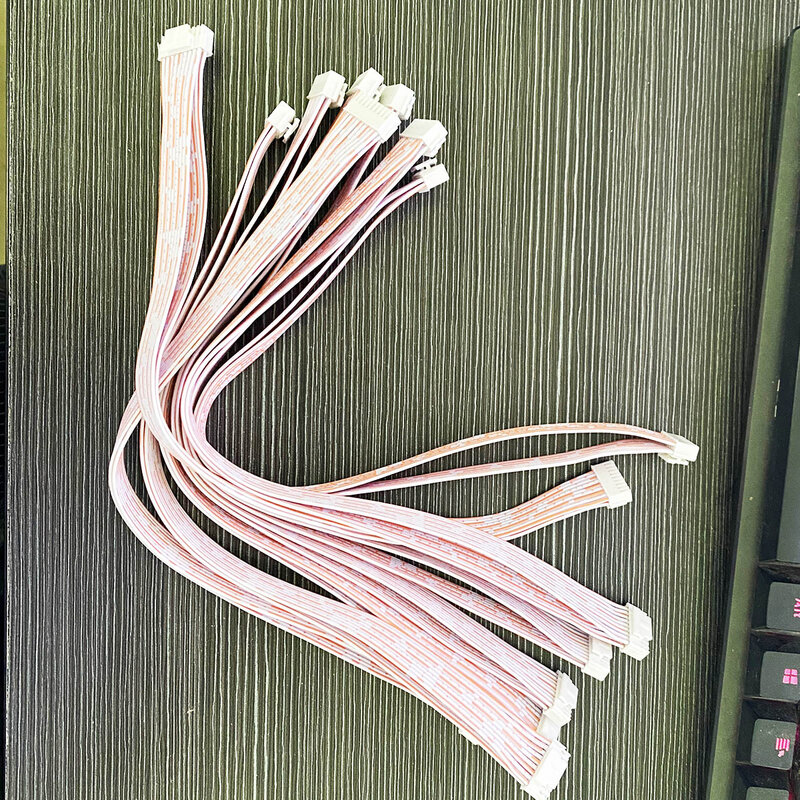 A placa de controle do mineiro do cabo do sinal de 30cm 18 pinos conecta cabos de dados para a linha de dados de antminer bitmain s9 s7 l3 + l3 + l3 + para a placa de hash