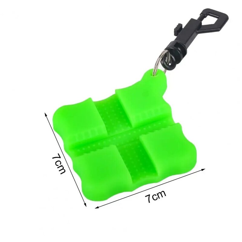 Fashion Portable Silicone Arrow Puller Solid Color Wear-resistant Durable Removal Tool with Hook Easy to Use for Shooting