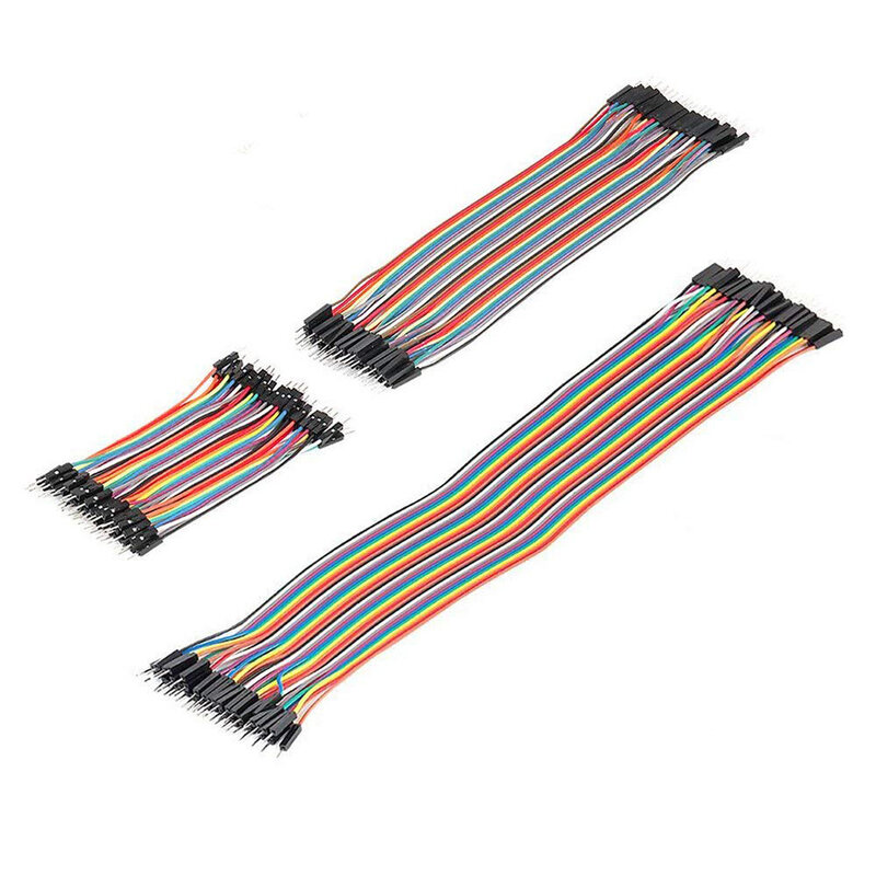 360 шт. кабели Dupont, макетная плата, джамперы, 10, 20, 30 см, ленточные кабели, комплект линий Dupont «штырь-гнездо» для Arduino