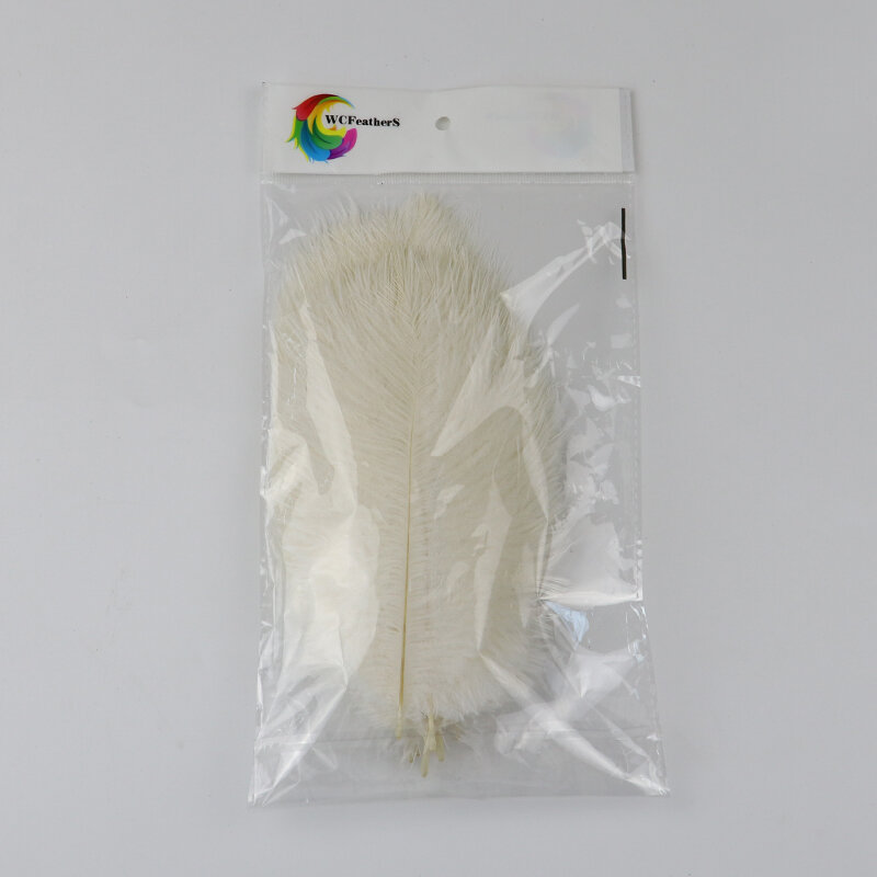 10 pçs coloridos penas de avestruz 15-20cm/6-8 polegadas plumas tingidas macias para acessórios de casamento festa decoração para casa artesanato