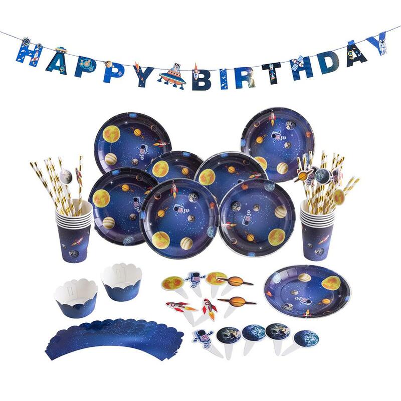 Kit de décoration sur le thème du système solaire, les planètes, l'espace, set de décors à suspendre, planète à tourbillon, pour anniversaire d'enfants, fête prénatale, fête d'astronaute, du cosmos, lot de 10 pièces
