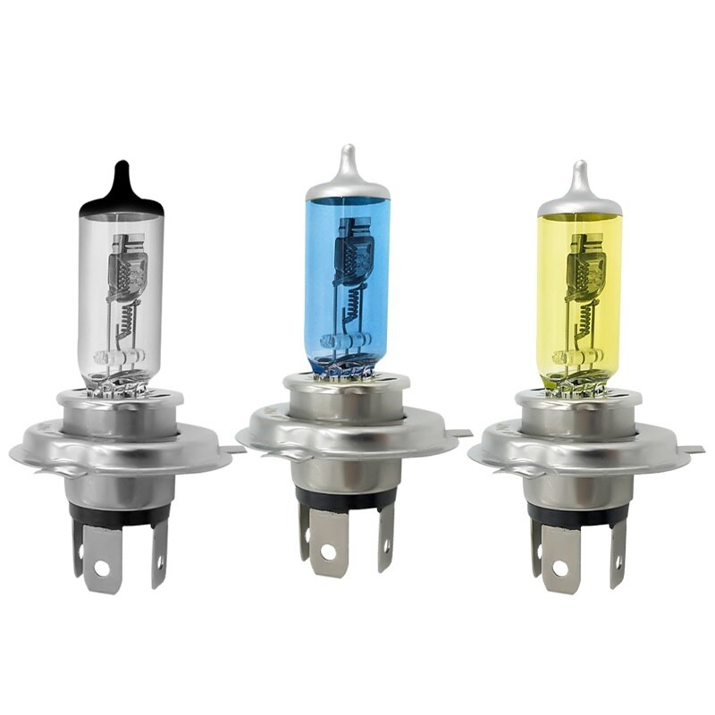 Eliteson – ampoules halogènes pour voiture, phares pour automobile H3 H4 H7, jaune, Super blanc, accessoires de camion, 1 pièce, 24V, 100W