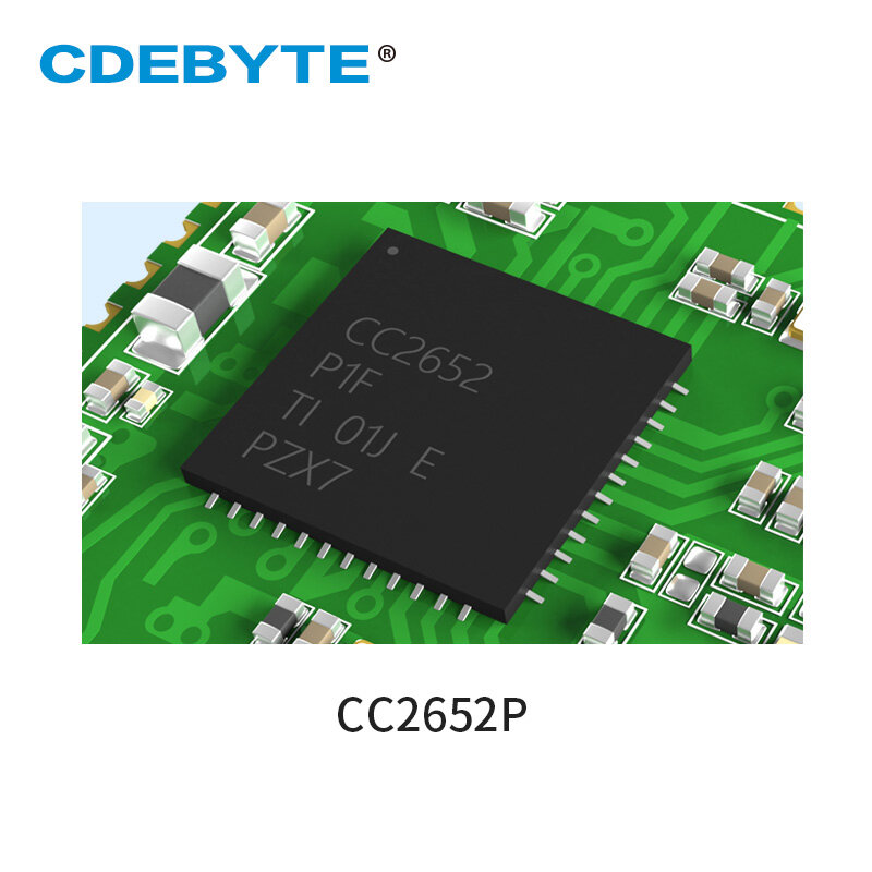CC2652P 무선 모듈 지그비 블루투스 2.4Ghz 20dBm SoC Ebyte E72-2G4M20S1E 송수신기 PCB/IPX 안테나