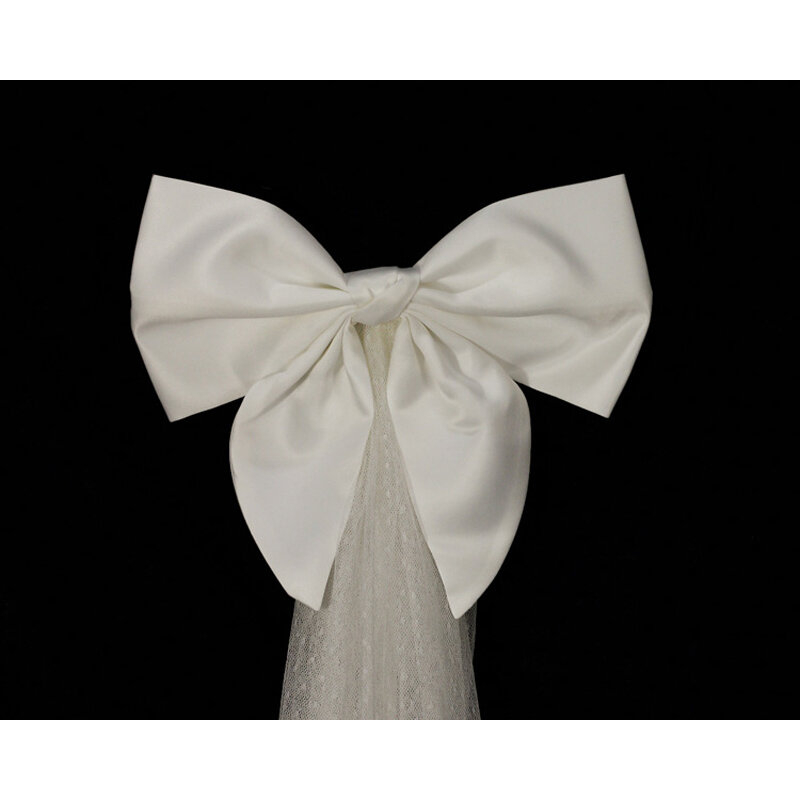 2021 New Arrival Wedding Veil with Big Bow Bridal Veils Wedding Accessories