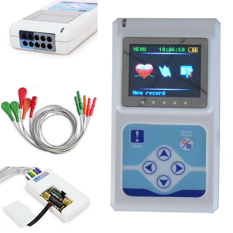 Dynamic ECG Systems analysis system With 3 leads synchro analysis QRS search can be more exactly HRT analysis T Wave Alternation