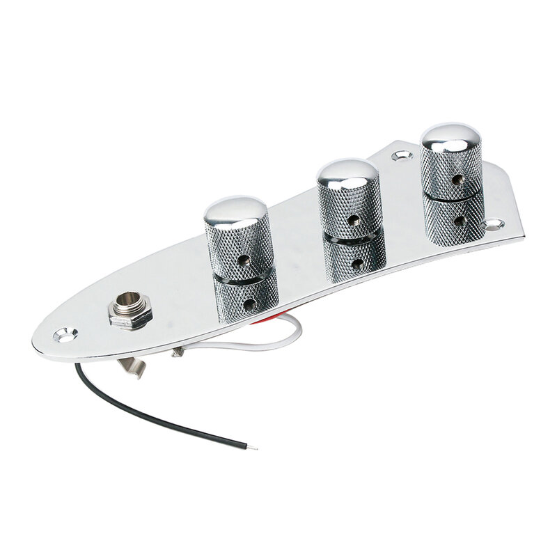 Prewired Loaded Control Plate Switch for Jazz Bass JB Style Replacement