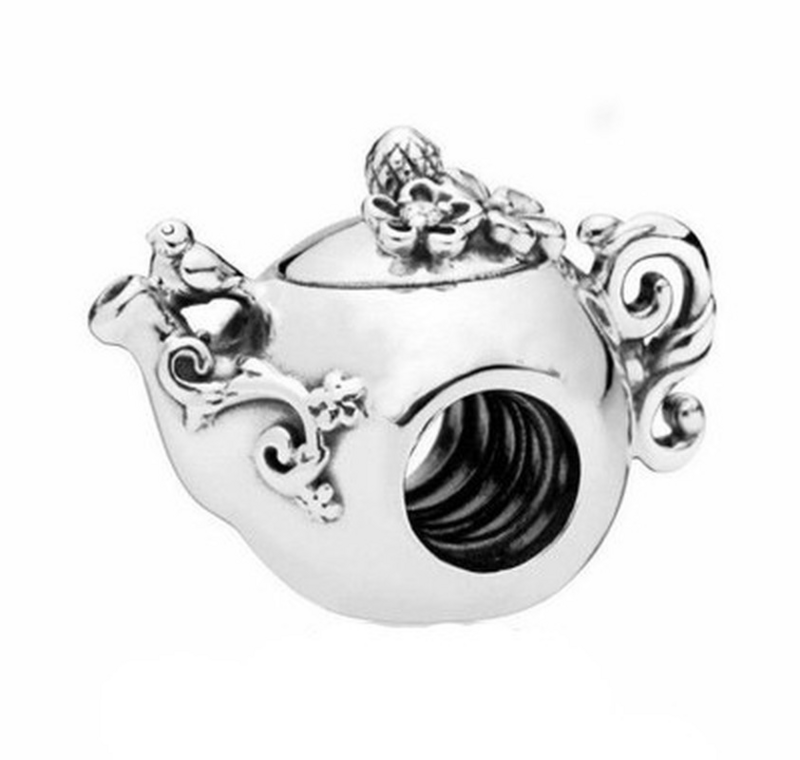 2021 l'ultima serie di animali in argento Sterling 925 è adatta per il braccialetto Pandora Charm, appositamente realizzato per le donne fai-da-te