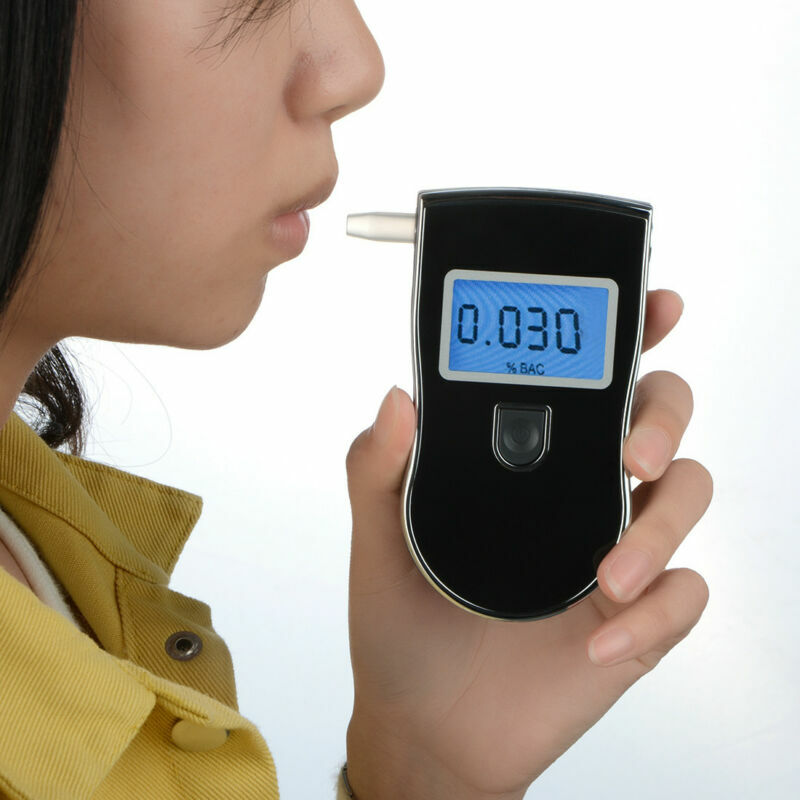 테스터 알코올 디지털 음주 측정기 전문 호흡 알코올 분석기 알코올 감지 알코올 검사기