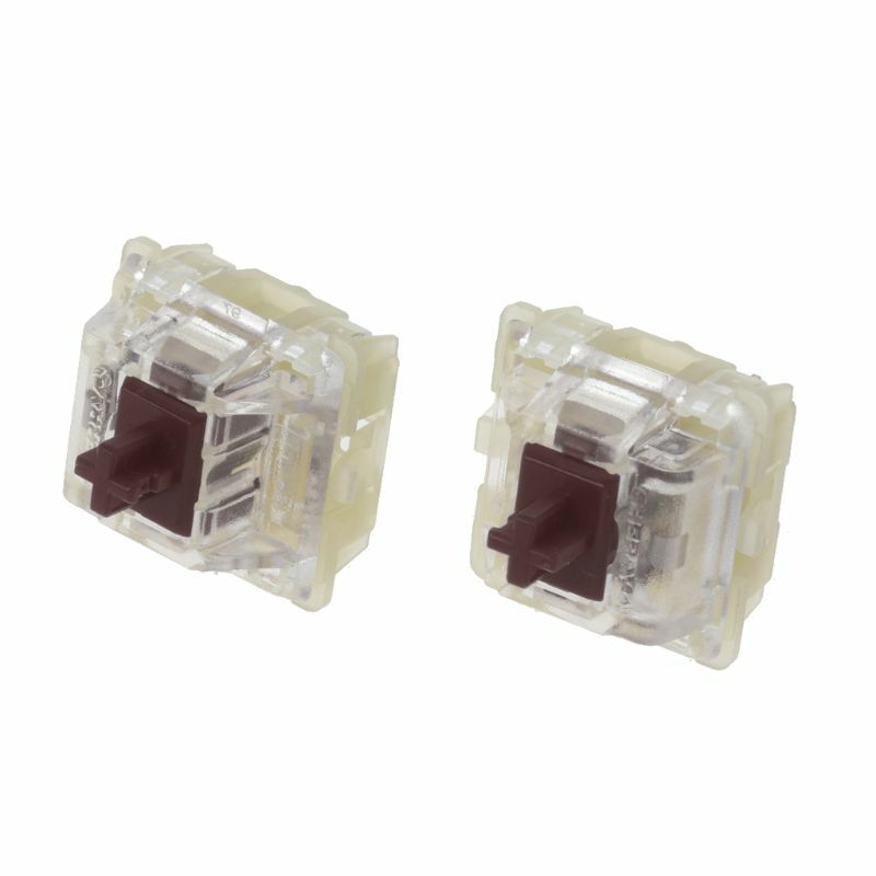 2Pcs Original SMD RGB Cherry MX Switches 3pin Feet Brown Switch Mechanical Keyboard Clear Switch