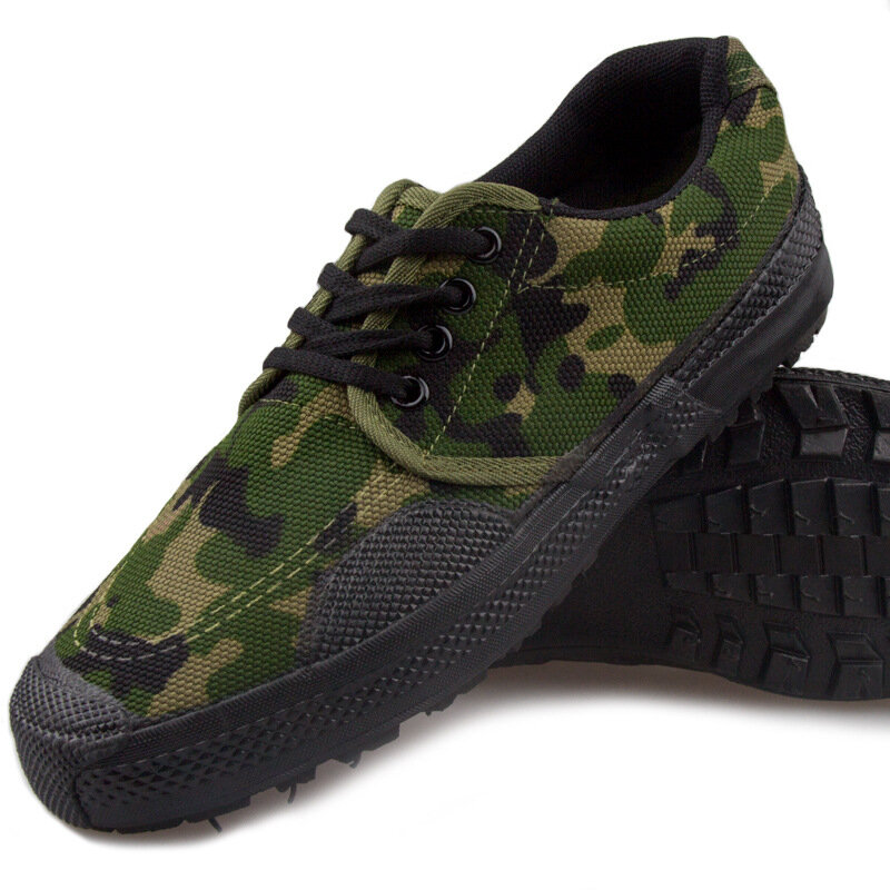 ฟาร์มรองเท้า Camouflage รองเท้าผู้หญิงรองเท้ายางสวมใส่รองเท้าทำงานรองเท้าผ้าใบรองเท้าทำงานรอง...