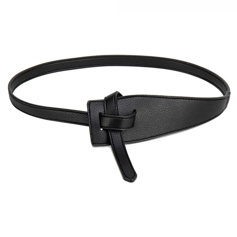 NYZ Sh-Cinturón de cuero sintético para mujer, cinturón largo ancho de Stitch, a la moda, combina con todo, para primavera y verano, novedad de 2021