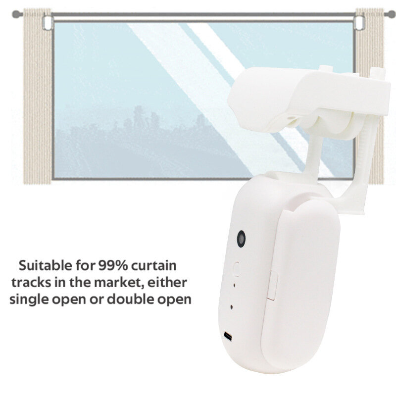 Wi fi inteligente cortina driver automático abridor de cortina robô haste interruptor do motor elétrico controle remoto alexa google casa