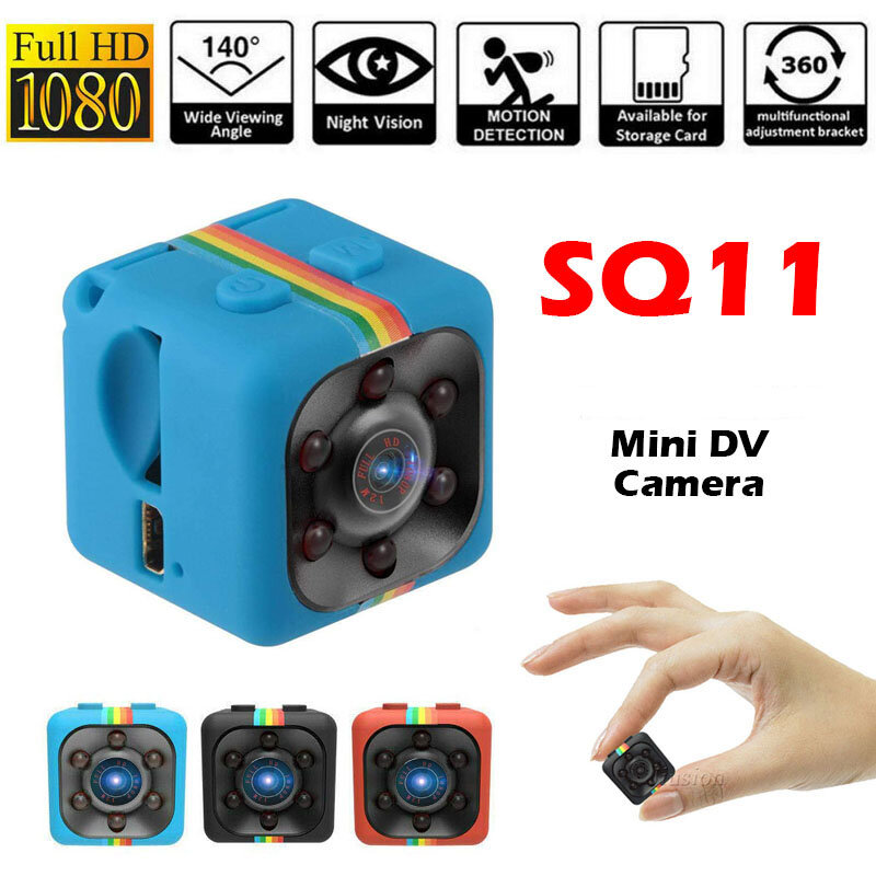 Мини-камера с датчиком 1080P HD, видеокамера ночного видения, видеорегистратор движения, микро-камера, Спортивная видеокамера DV, маленькая каме...