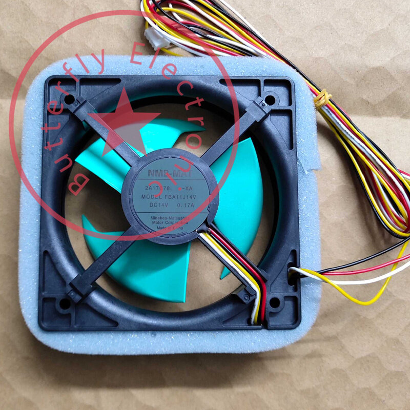 Охлаждающий вентилятор FBA11J14V DC14 0,24 A, 4 провода