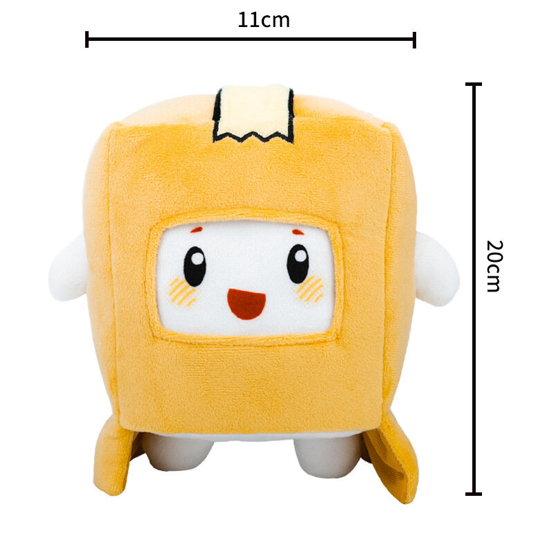 3 Style Lankybox Removable Cartoon Robot Soft Toy Plush Children's Gift Turned Into A Doll Girl Bed Kawaii Pillow