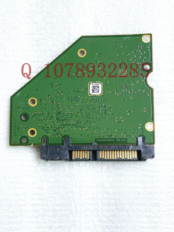 100808001 rev a 8002 b/st2000vx008, placa de circuito do disco rígido do desktop de seagate st2000vx003