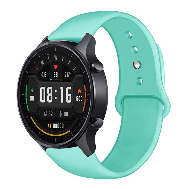 حزام ل شاومي Mi ساعة اللون Haylou الشمسية LS05 LS02 الفرقة سيليكون سوار استبدال correa smartwatch معصمه S/L الحجم