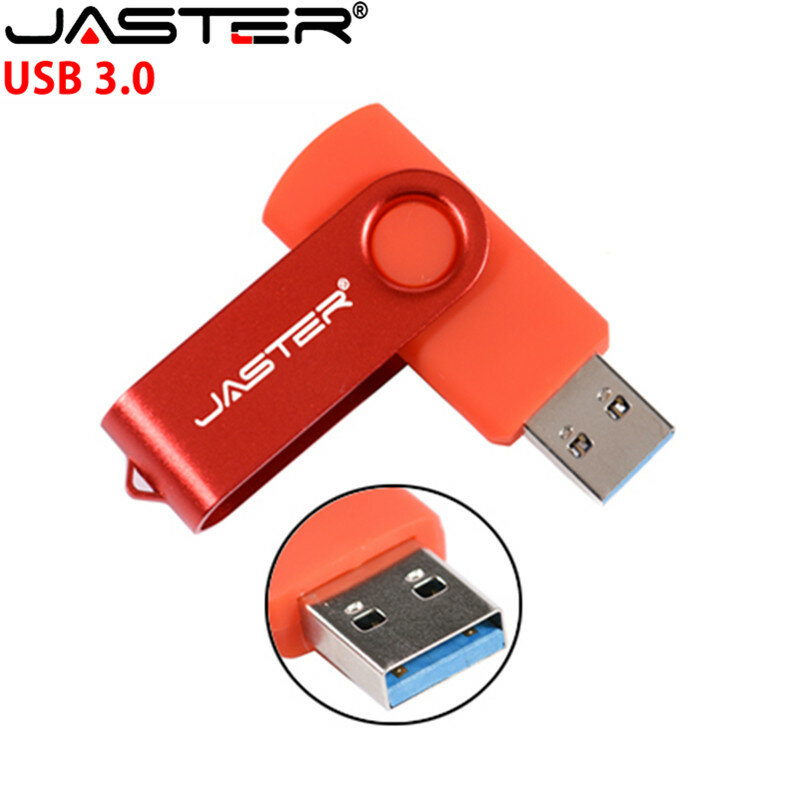 Флэш-накопитель JASTER флеш-накопитель USB 3,0, высокоскоростной черный флэш-накопитель, синий деловой Подарочный флэш-накопитель 128 ГБ, 8 ГБ, 16 ГБ, ...