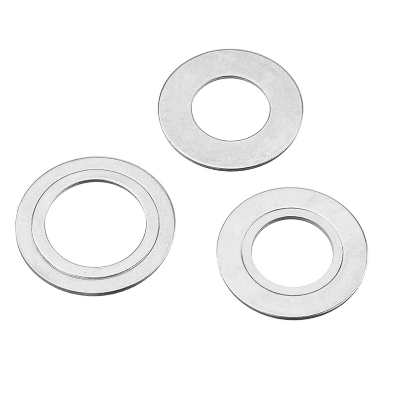 5Pcs 16mm-30mm Circular Saw Blade Reduction Rings High Speed Steel TCT Carbide Cutting Disc Conversion Ring Woodworking Tools