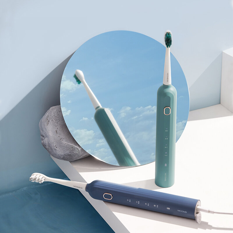 Suspensão magnética sonic escova de dentes elétrica à prova dusb água usb carga 4 modos limpeza escova de dentes szczoteczka soniczna escovas