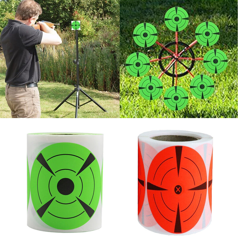 Self-Adhesive Target Spots 3-inch/7.5cm - 125Pcs  Stickers
