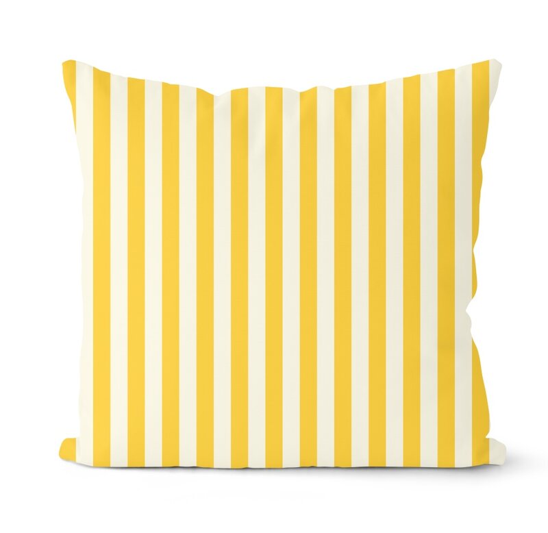 Fodere per cuscini geometrici in federa di cervo giallo nordico per federe Decorative per sedie da divano per la casa