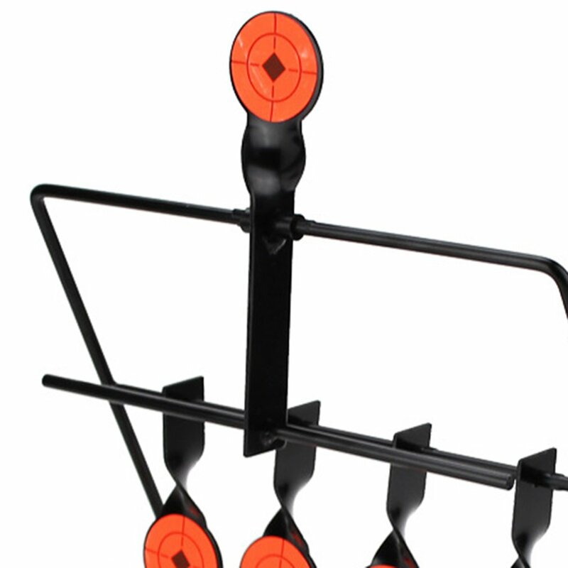 Wind Chimes Shooting Targets Metal Automatic Reset Rotating Outdoor Hunting Practice Shooting Target Tactical