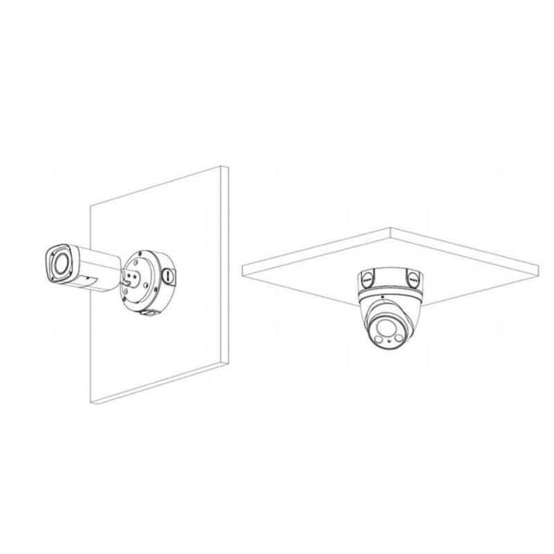 보안 접속 상자 PFA130-E CCTV 액세서리 IP 카메라 브래킷