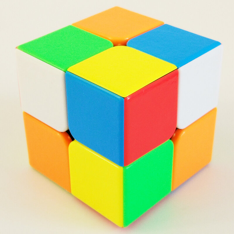 Shengshou Magic Cube 2X2X2 Puzzle Games Speed Cube untuk Kompetisi Tantangan Cubo Magico Mainan Edukasi untuk Anak-anak