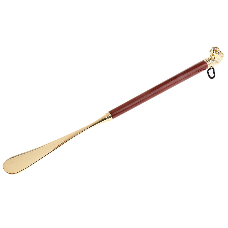 High Quality 49cm Long Shoe Horn Metal Handle Shoehorn Metal Durable And Lightweight Shoes Horns