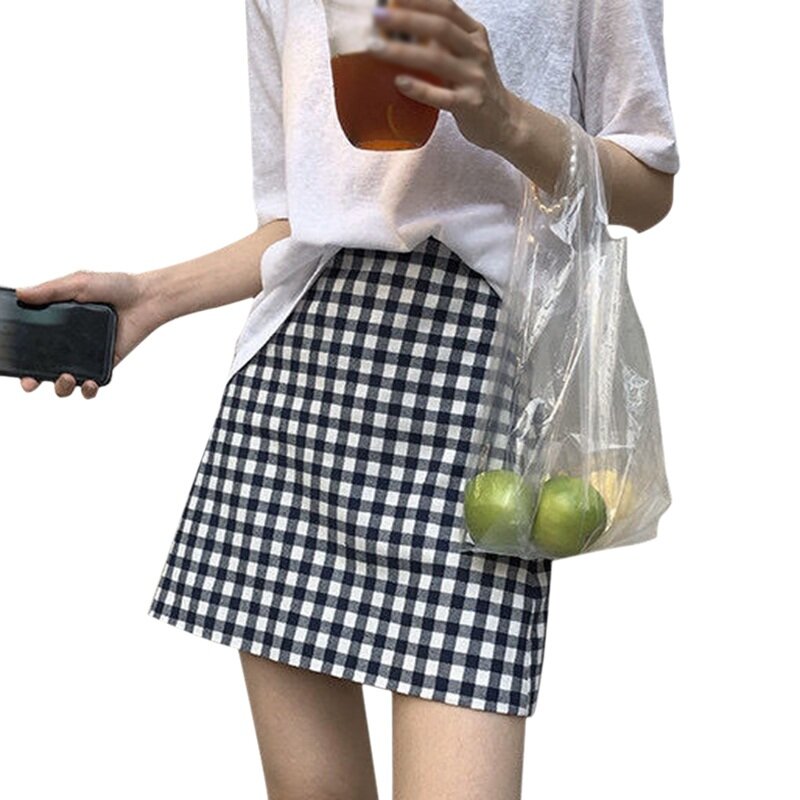 Nova moda de alta qualidade mini saia de cintura alta saia de festa de festa de verão