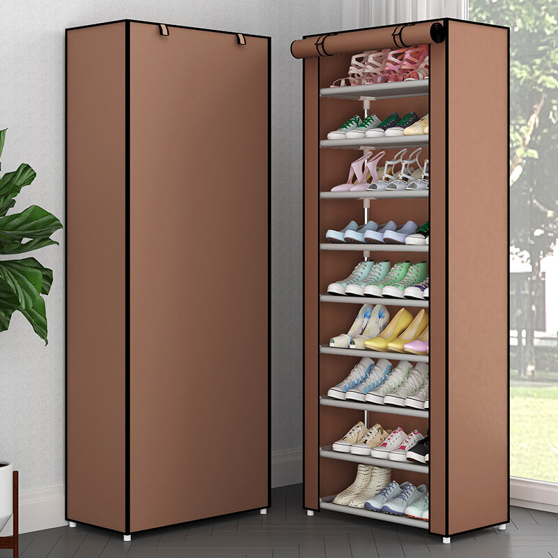 Multi Layers Shoe Rack Nonwoven Fabric Storage Shoes Closet DIY Assembled Stand Holder Space Saver Simple Shoe Cabinet