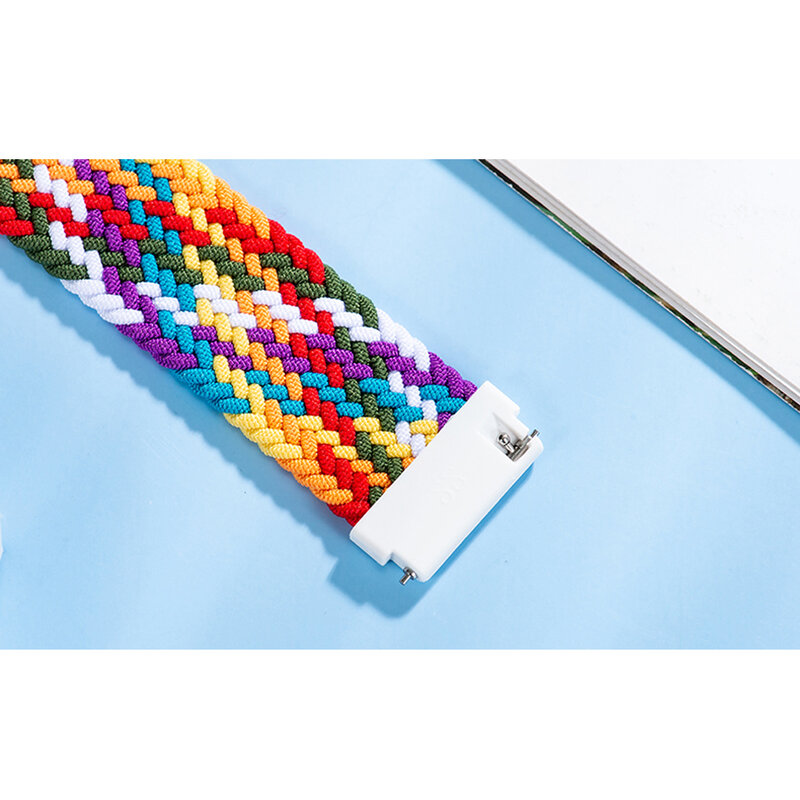 النايلون استبدال الفرقة ل Fitbit فيرسا لايت حزام حزام الساعات ل سولو حلقة ل Fitbit فيرسا/فيرسا 2 معصمه سوار حزام