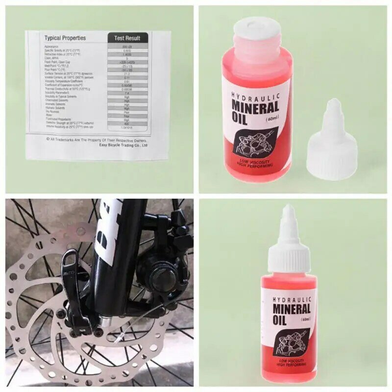 Bicycle Brake Mineral Oil System 60ml Fluid Cycling Mountain Bikes For Shimano 27RD Bike Hydraulic Disc Brake Oil Fluid Dropship