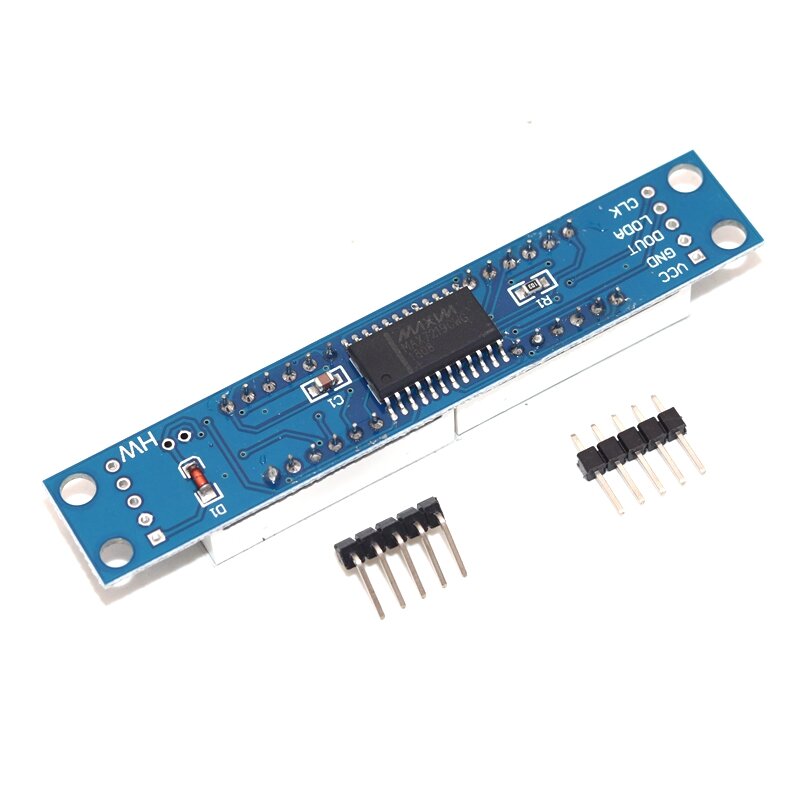 Max7219 módulo de controle com microcontrolador, módulo de controle de tubo digital de 8 bits com microcontrolador de 3.3v 5v, driver serial de 7 segmentos