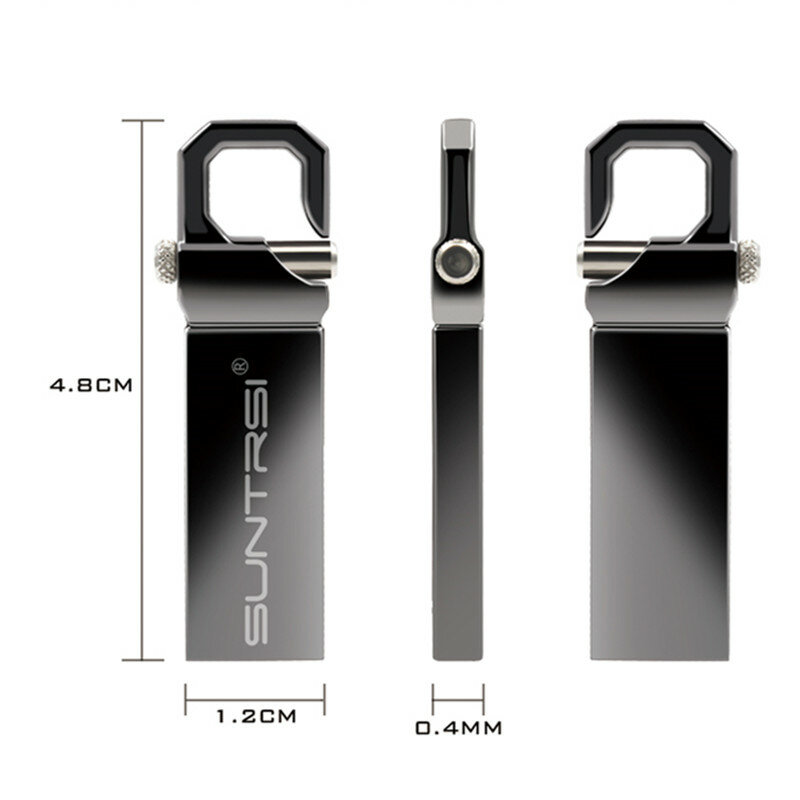 USB-флеш-накопитель Suntrsi, 64 ГБ, 32 ГБ, 16 ГБ, 8 ГБ, 128 ГБ, водонепроницаемая, 4 Гб, u-диск, 2,0