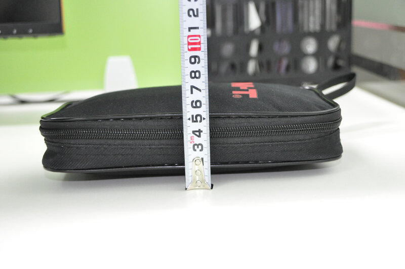 UNI-T-Bolsa de multímetro de lona Original, bolsa negra para herramientas a prueba de agua, Universal, para serie UT139 UT61 UT89XD