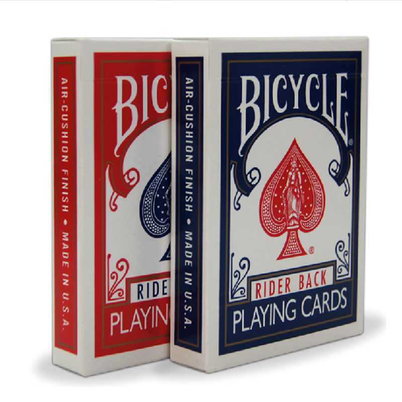 Cartes de vélo originales pour cavalier, 1 pièce, cartes de jeu Standard, cartes de pont régulières, accessoires magiques