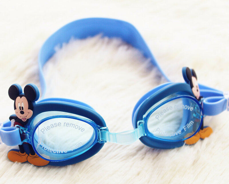 Disney-gafas antiniebla para niños, estilo dibujos animados, Mickey, Minnie, princesas