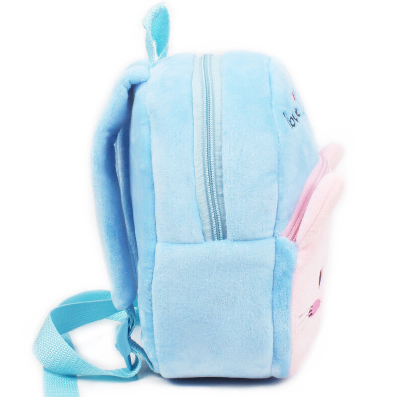 Mochilas escolares de moda para niños y niñas, Mini mochila con estampado de dibujos animados en 3D, de felpa, para guardería y libros