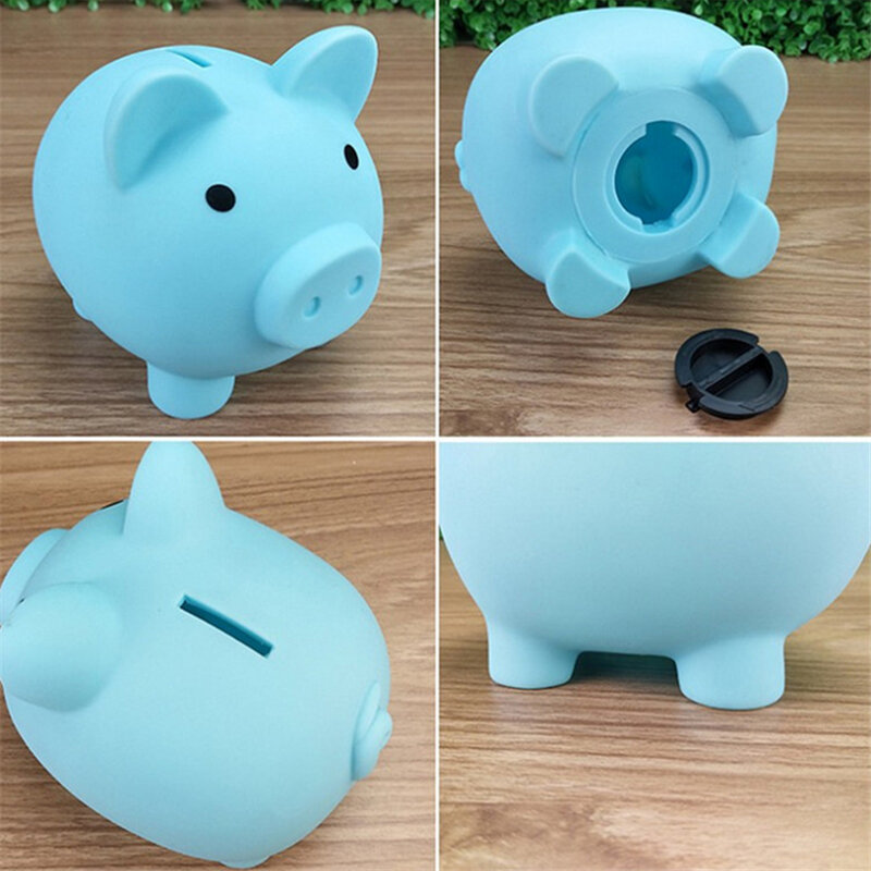 Kleine Piggy Bank Geld Boxen Lagerung Kinder Spielzeug Wohnkultur Geld Sparen Box Kinder Piggy Geld Bank