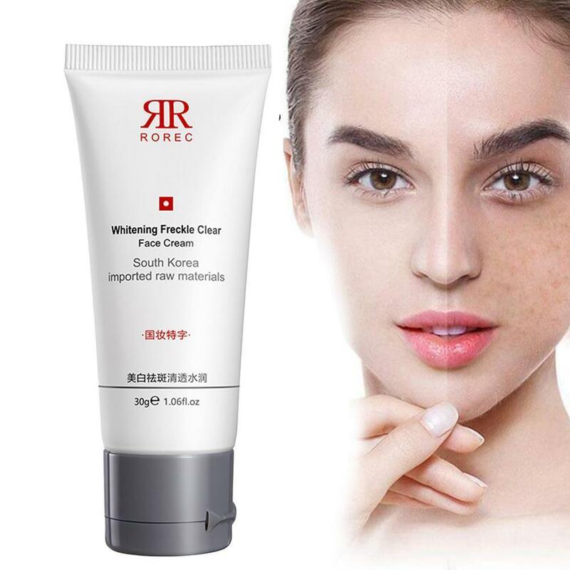 30ML Whitening Cream For Dark Skin Care Dark Spot Remover Freckle Cream Bleaching Cream One Unit Nicotinamide Face Cream