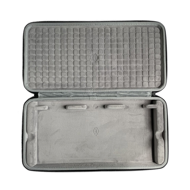Fashion Hard Shell Carrying Case untuk Createkeb 75% Thera75 Keyboard Case Storage Box Protection Bag