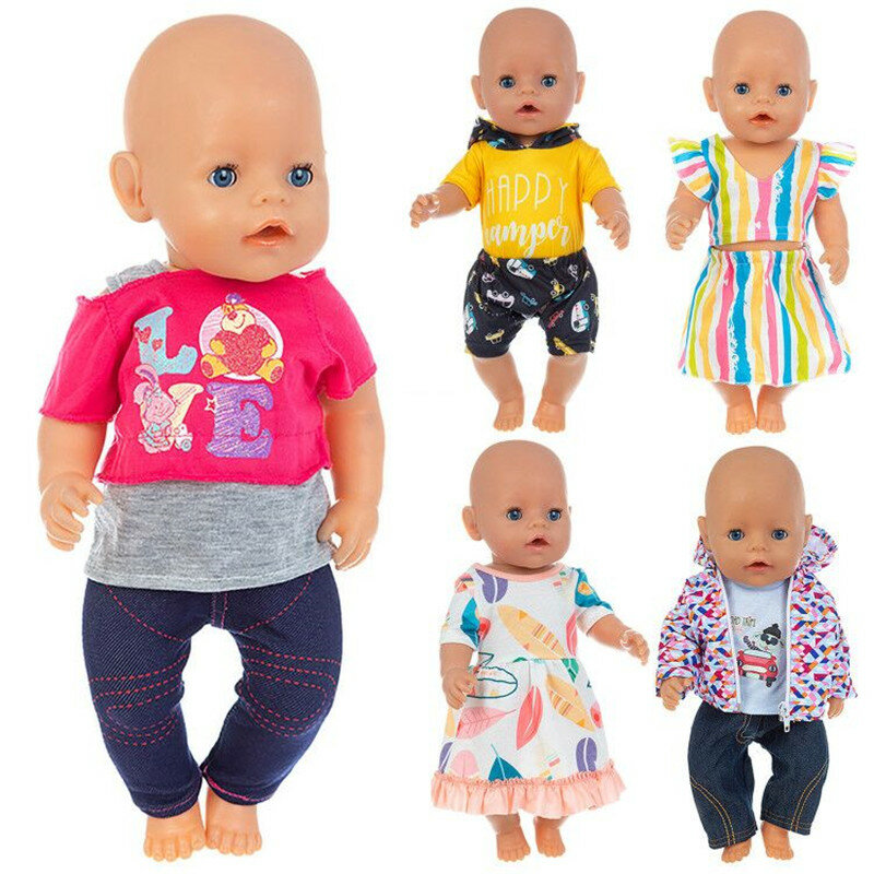 2021 Новый Лидер продаж подходит 18 дюймов для новорожденных куклы одежда аксессуары линия одежда для малышей подарок на день рождения