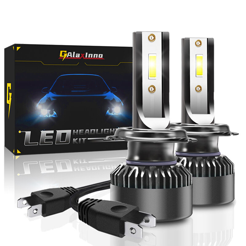 Galaxinno H7 Led Car Lights 12V Headlight CSP Headlamps 55W Auto Fog Lamp 20000LM Super Focuse Beam Bulbs 2Pcs Long Service Life