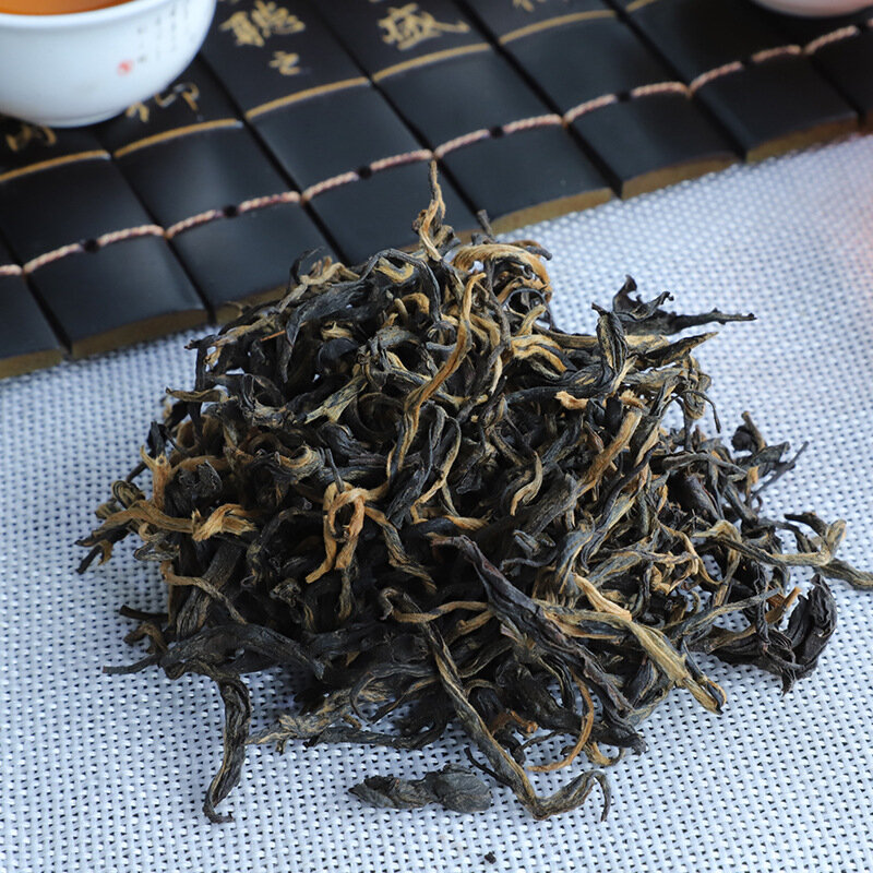 China Yunnan Dian Hong Premium Head Dialing Ancient Trees DianHong Black Tea Beauty Slimming for Health Lose Weight toy