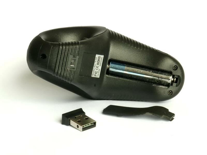 Беспроводная оптическая USB-мышь для отслеживания трекового мяча, используемая вне стола, с лазерной указкой, используется ручная мышь для о...