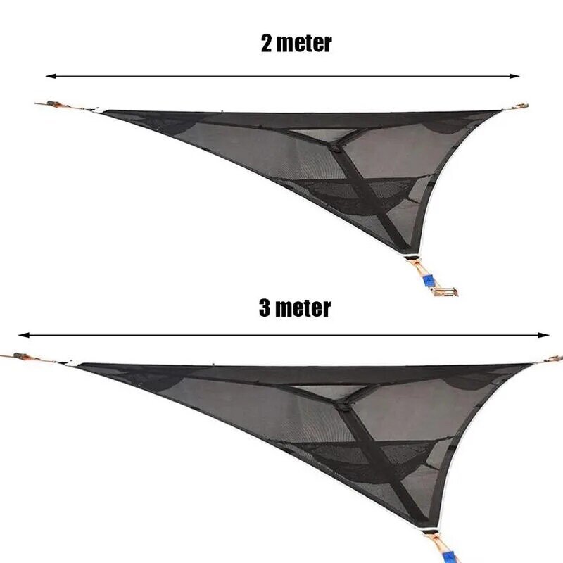 Camping гамак Multi Person Portable Outdoor Hammock Net Triangle Aerial Mat Parachute Fabric Hanging Bed Hunting Air Sky Tent