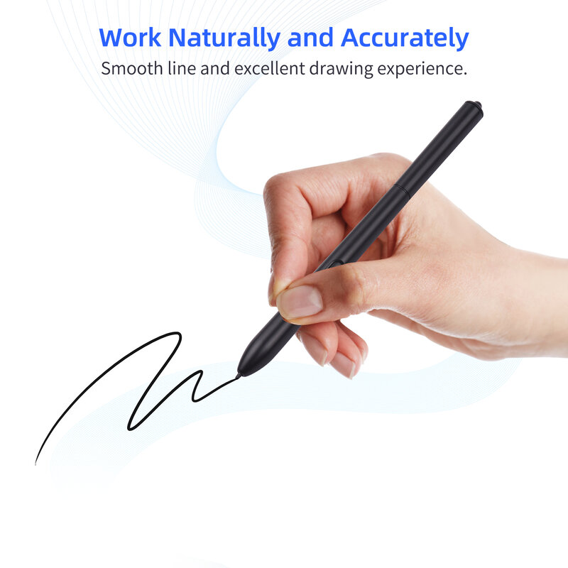 2021 nuova penna stilo passiva di eccellente qualità penna intelligente senza batteria adatta per tavoletta grafica VINSA VIN1060PLUS/T608